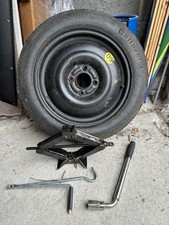 Spacer Tyre for Ford Fiesta - Continental with Jack & Socket Spare Wheel