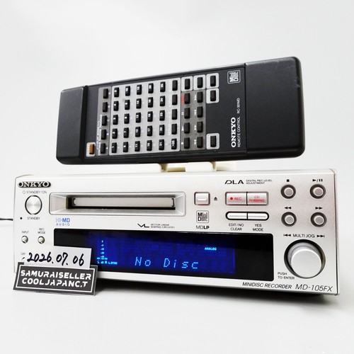 Onkyo mini disc recorder - disc,