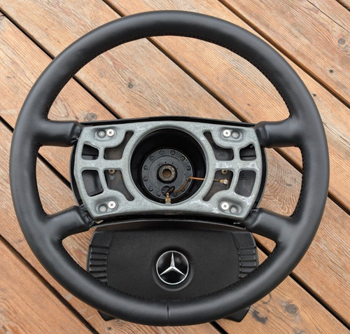 New leather steering - steering, wheel