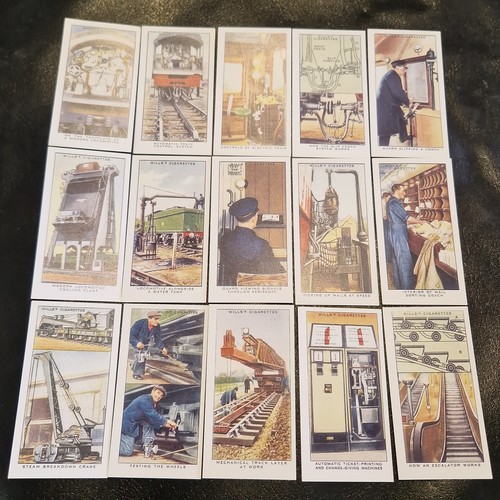 Full set wills 1939 railway - wills's,