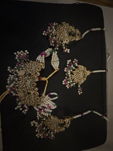 Indian necklace set jewelry - necklace,