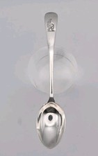 Antique Souvenir Spoons BOWLING BOWLS Boules Solid Silver 11cm 1934 John Turton