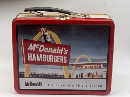 1998 mcdonald metal lunch - mcdonald's,