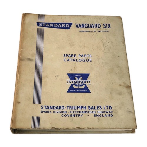 Standard vanguard six spare - vanguard,