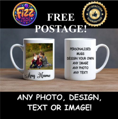 Personalised mug photo custom - personalised,