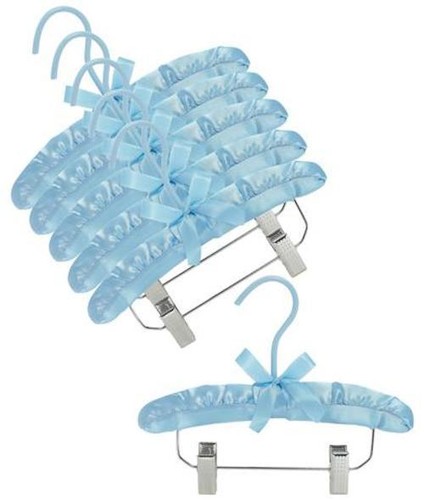 Light blue satin - light, 10"