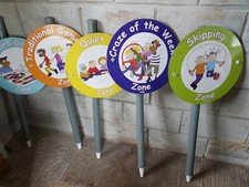 Childs Play Area Sign Personalised Garden OR OTHER USE Play Groups