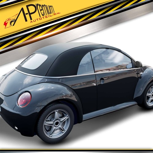 Soft top hood cover black - soft,