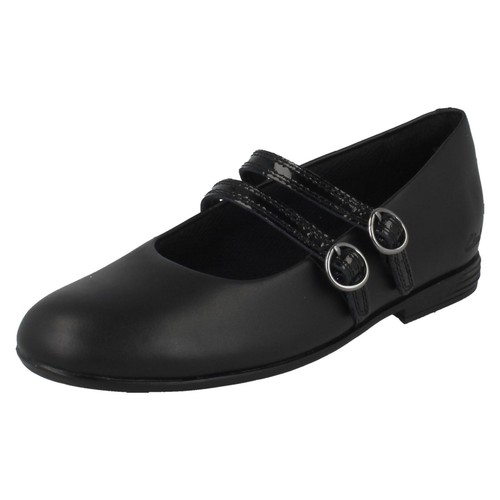 Girls clarks leather double - clarks,