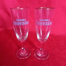 HIGHLY COLLECTABLE 1960s PAIR OF 'GOLDWELL SNOWBALL' GLASSES