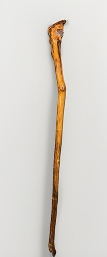 Handmade solid wood staff - handmade,