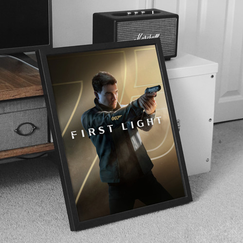 007 first light - poster, a4