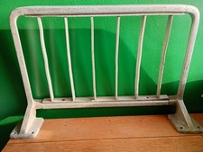 Antique Vintage Railway Train Painted Metal Luggage Rack Towel Bathroom Shelf