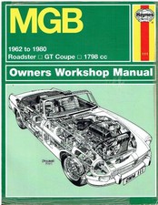 MG MGB GT COUPE & ROADSTER (1962-80) OWNERS WORKSHOP MANUAL