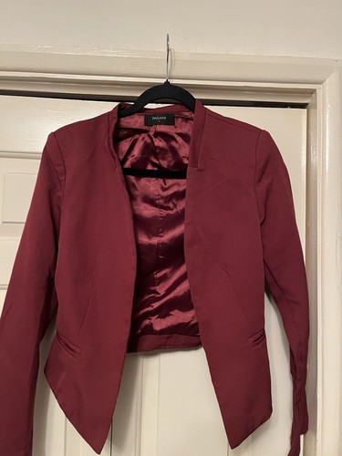 Pagani women jacket burgundy - pagani,
