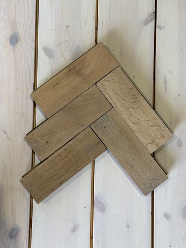 Reclaimed oak parquet flooring - reclaimed,