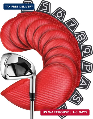 10x leather golf iron head - 10x,