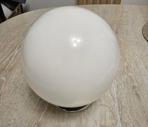 Frosted white glass - frosted, globe