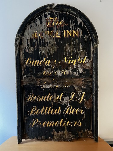 Pub sign the george inn - george,