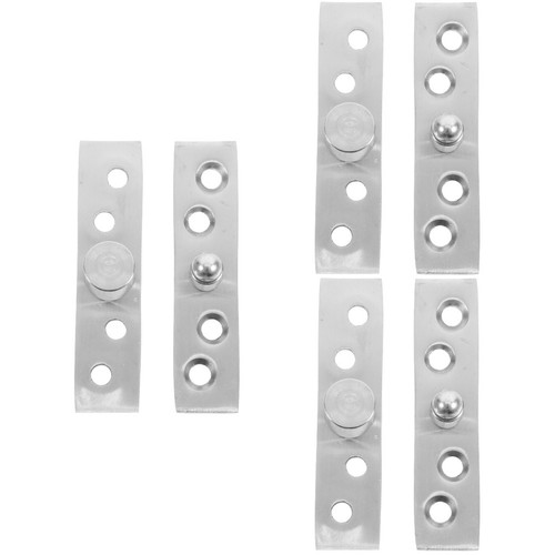 6pcs reusable stainless steel - 6pcs,
