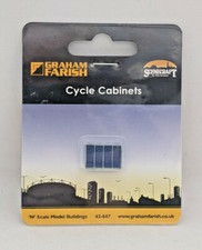 N Gauge Graham Farish Scenecraft Building - Cycle Cabinets (42-547)