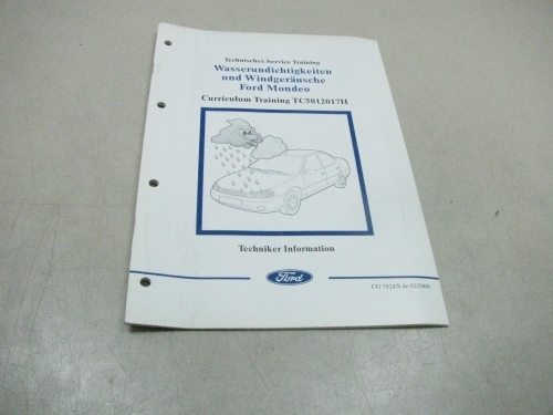 Ford mondeo 2000 water leaks - 2000,
