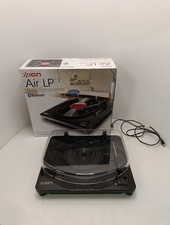 Ion Air LP Wireless Streaming Turntable With  Box (Untested,No Power Cable)