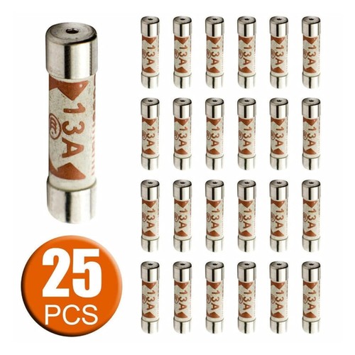 25x 13a domestic fuses - 13a,