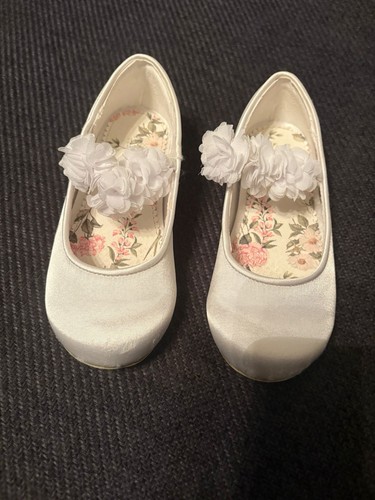 Next ivory satin flower girl - next,