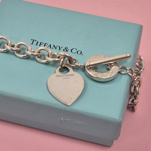 Tiffany blank heart - &,