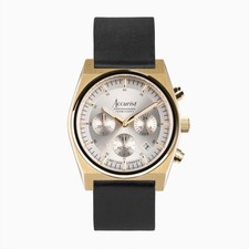 Accurist Gents Chrono Origins Strap Watch 70005 RRP £149.00 Now £74.50