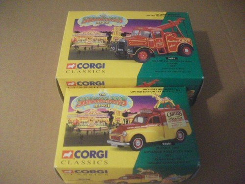 Corgi showmans range - corgi, scammell