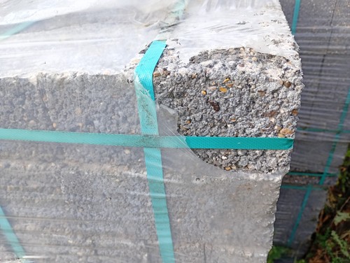 Concrete coursing bricks - concrete,