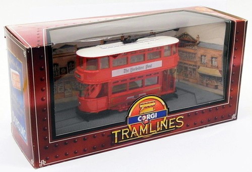 Corgi scale model tram - scale,