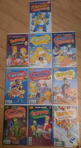Simpsons illustrated lot of - simpsons:,