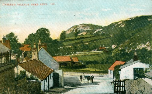 Dyserth village near rhyl - near,