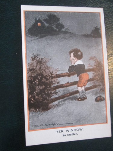 Comic fred spurgin postcard - fred,