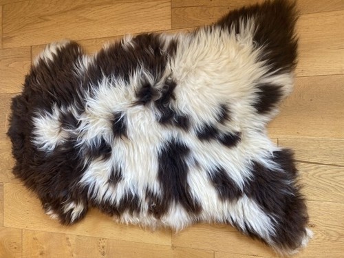 Natural jacob sheepskin rug - natural,