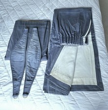 Curtains Pair Lined Thick  Pencil Pleat   135 cm (53") Drop x 225 cm (90") Width