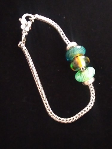 Silver laa troll - silver, bracelet