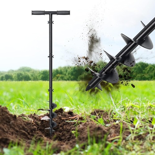 Post hole digger hand - digger,