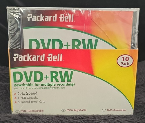 Packard bell dvd pack - dvd+rw, 10