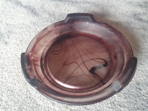 Vintage purple slag glass - vintage,