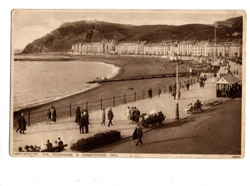 Aberystwyth the promenade - aberystwyth, &