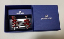 Swarovski Hello Kitty Red Crystal Earrings New with Box Collaboration