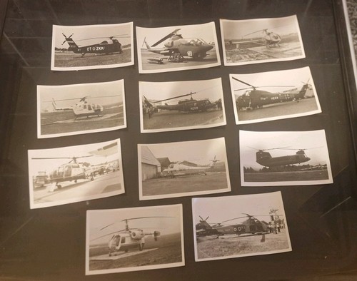 Vintage helicopter photos - vintage,