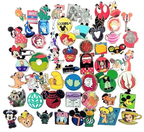 100 disney pin - 100, lot