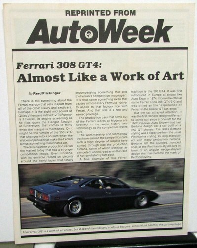 Ferrari 308 gt4 - ferrari, dealer