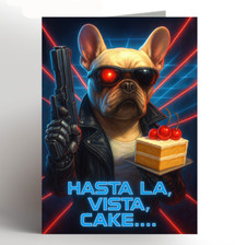 french bulldog birthday card