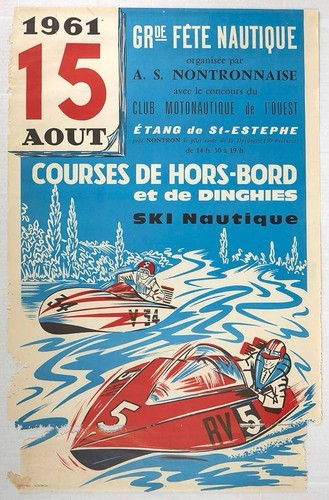 1961 nontron water - 1961, ski